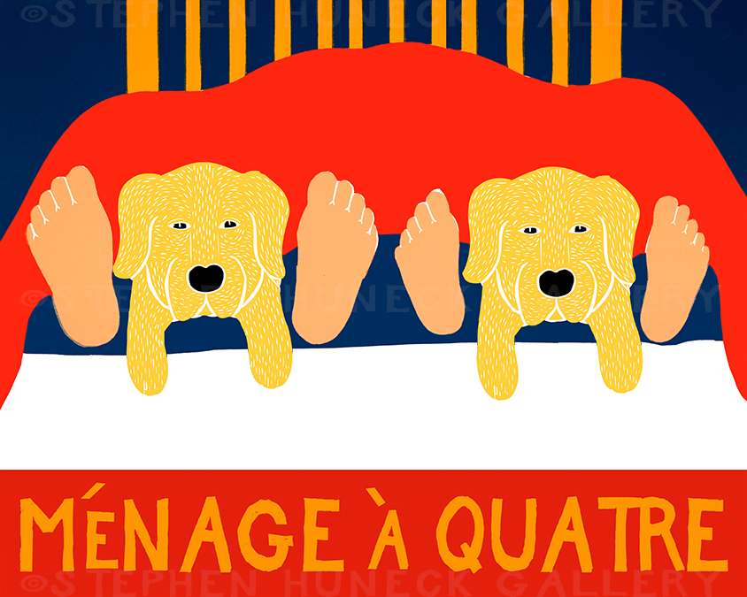 Menage a Quatre - Giclee Print