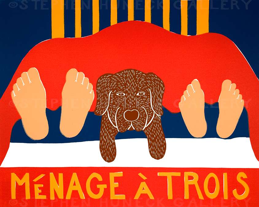 Menage a Trois - Giclee Print
