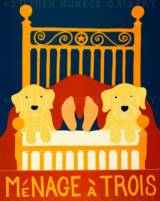 Menage a Trois II - Giclee Print