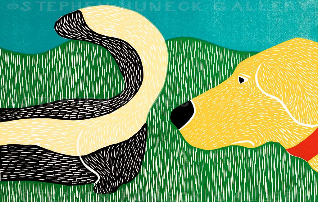 Nature Walk-Bad Dog - Giclee Print