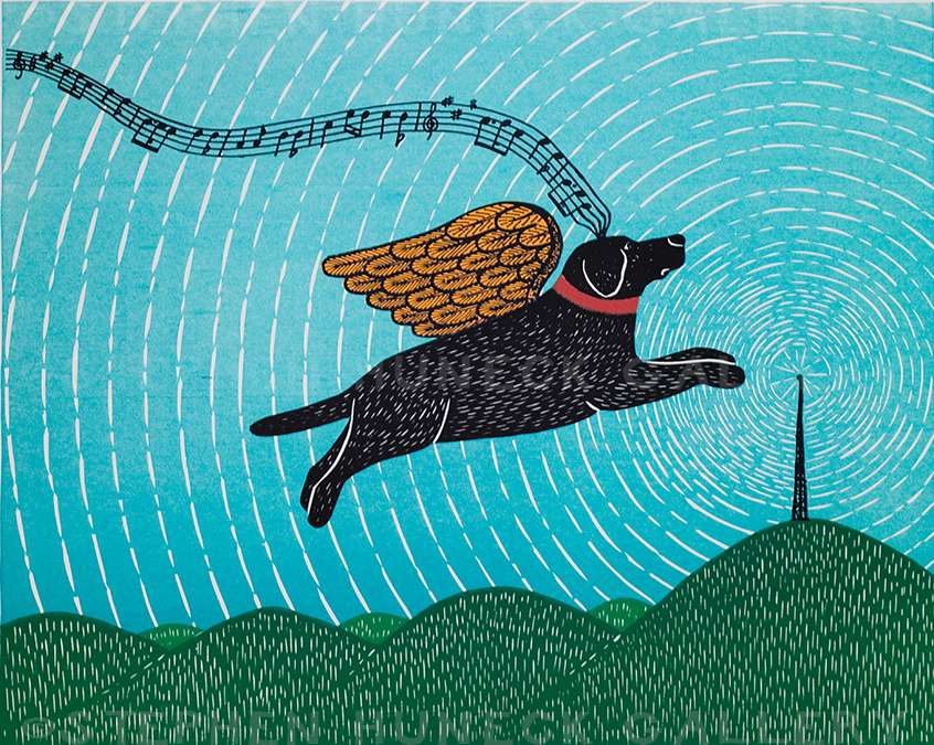 VPR - The Kingdom's Muse - Original Woodcut