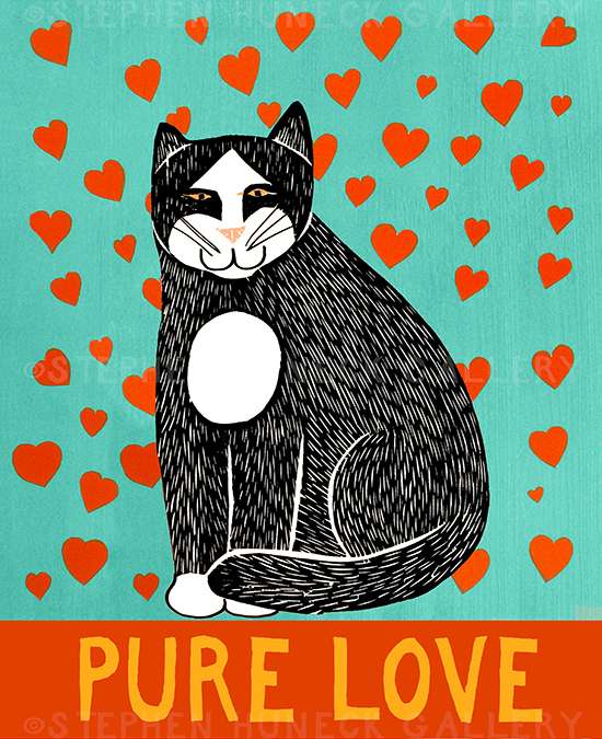 Pure Love-Good Kitty - Giclee Print