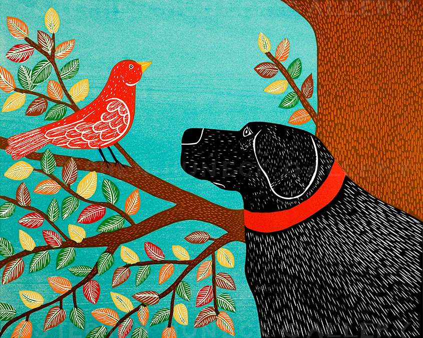 She Sings a Lovely Song-Autumn - Giclee Print