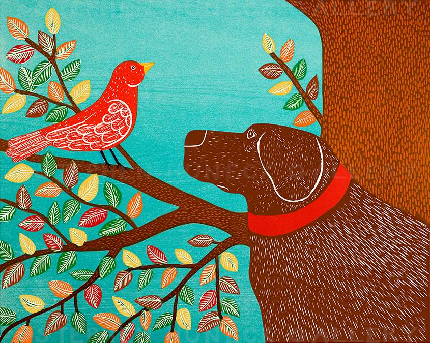 She Sings a Lovely Song-Autumn - Giclee Print