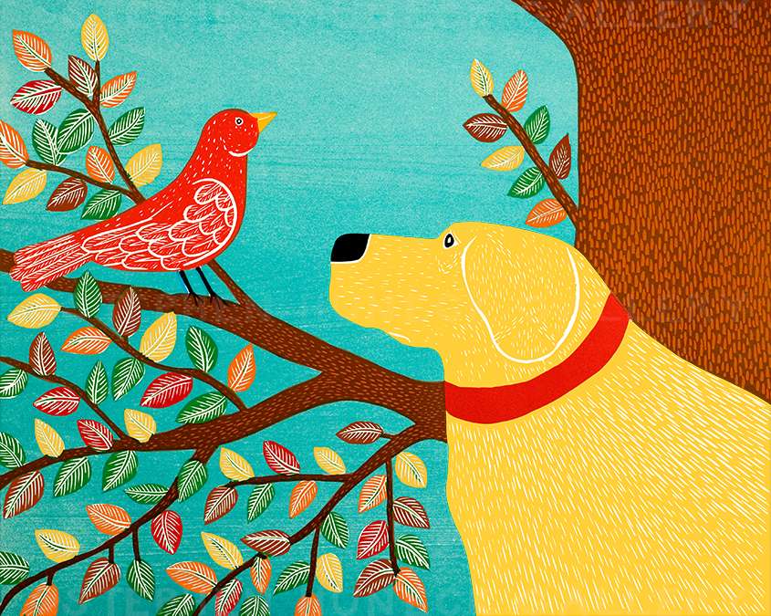 She Sings a Lovely Song-Autumn - Giclee Print