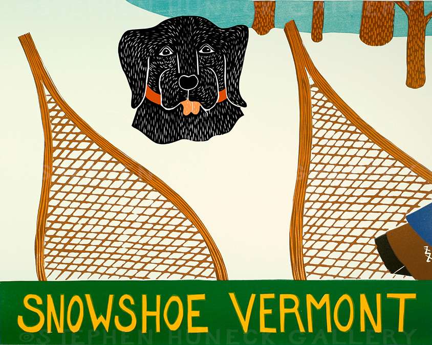 Snowshoe-Vermont - Giclee Print