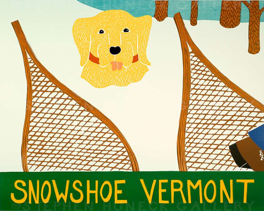 Snowshoe-Vermont - Giclee Print