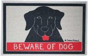 OOS Beware of Dog - Mat