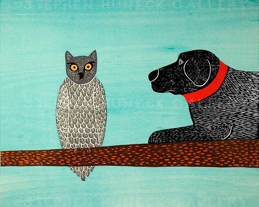 Sally Who, Sally Who - Original Woodcut