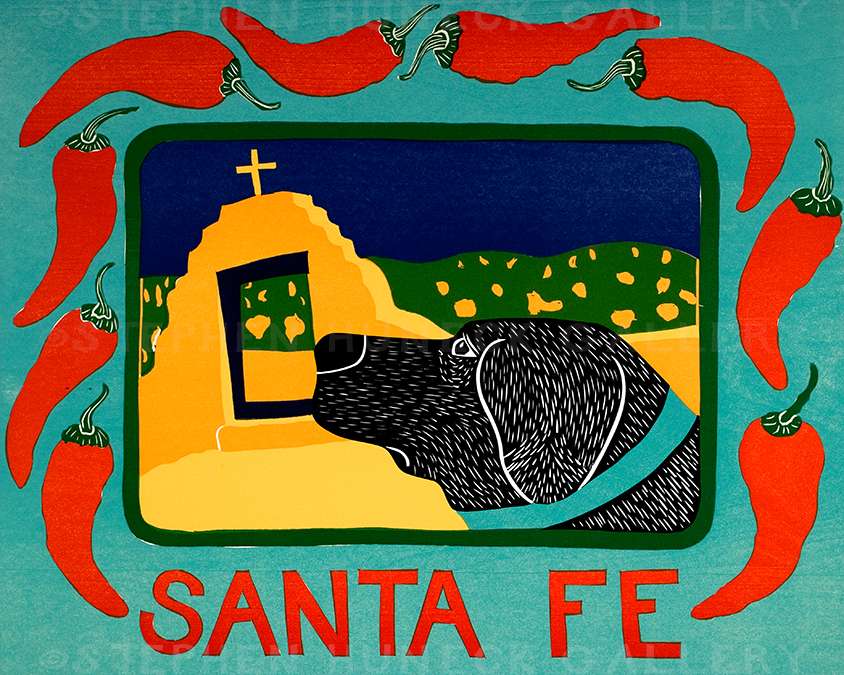 Santa Fe - Giclee Print