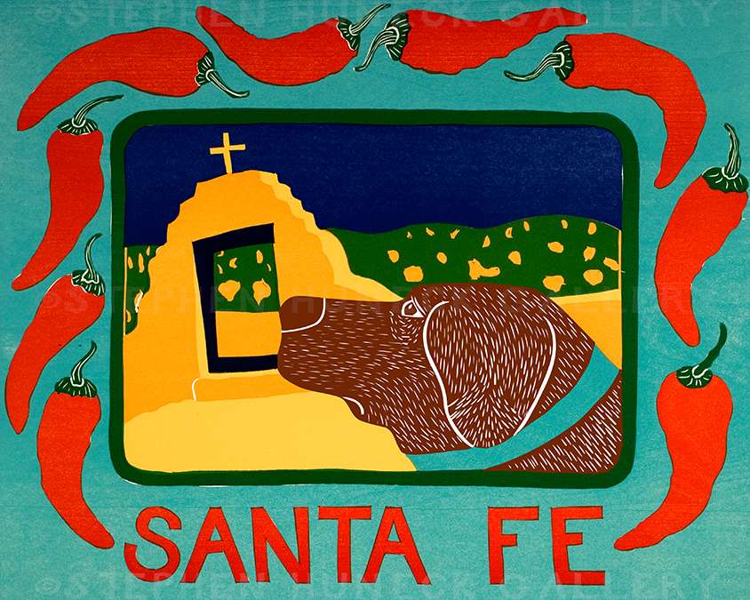 Santa Fe - Giclee Print