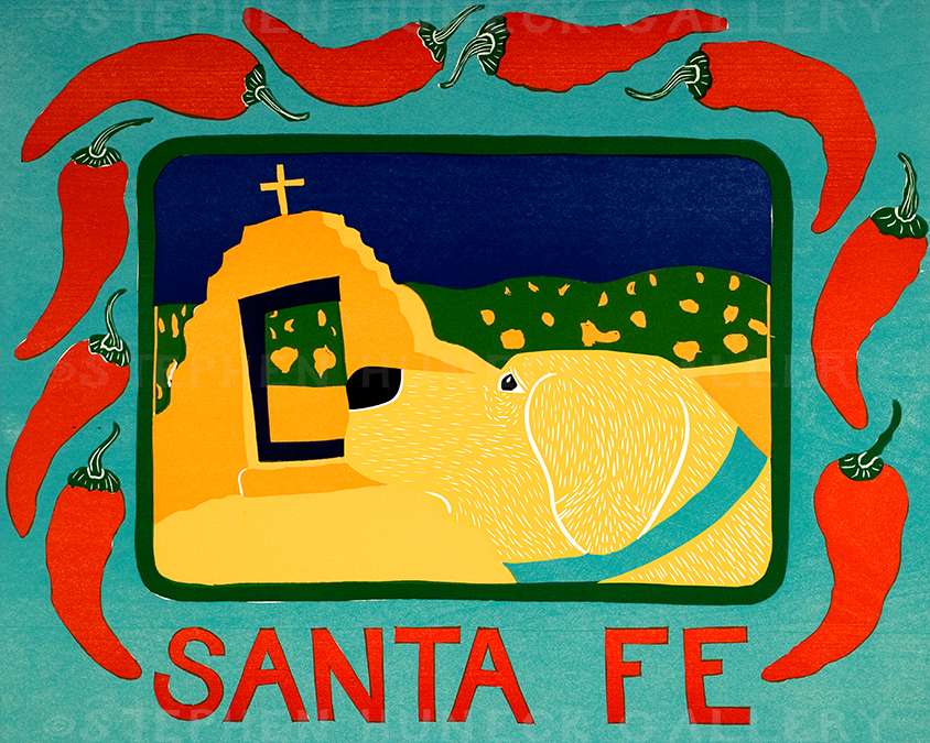 Santa Fe - Giclee Print