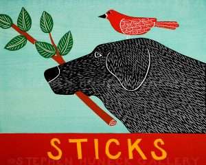 Sticks - Giclee Print