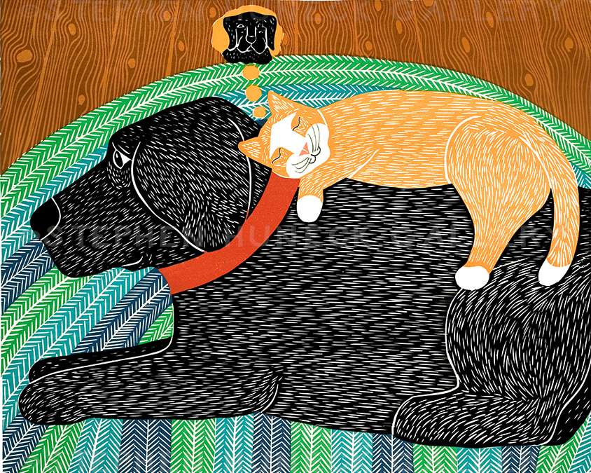Think a Happy Thought - Giclee Print