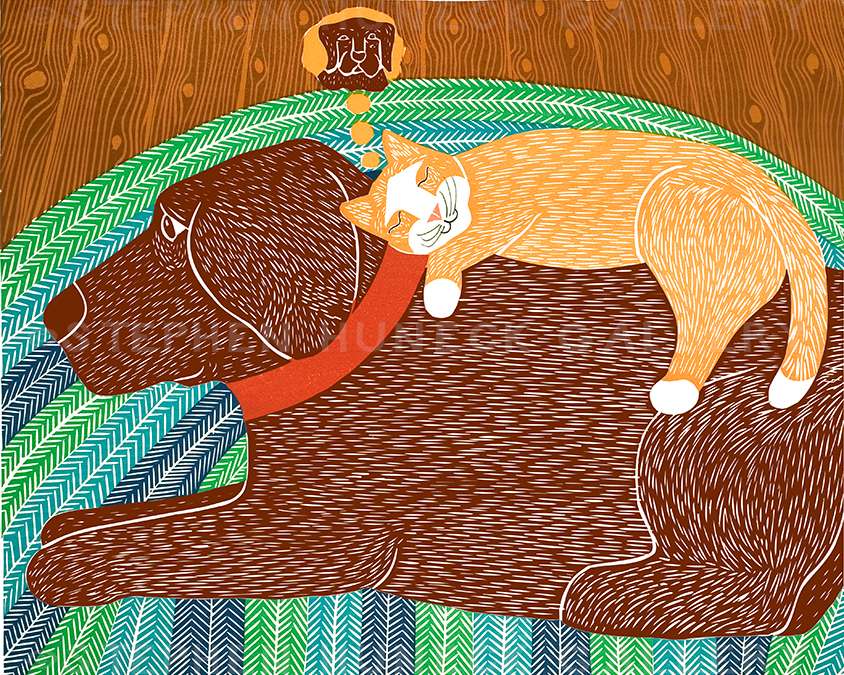 Think a Happy Thought - Giclee Print
