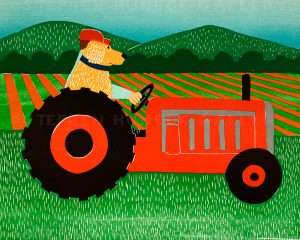The Tractor - Giclee Print