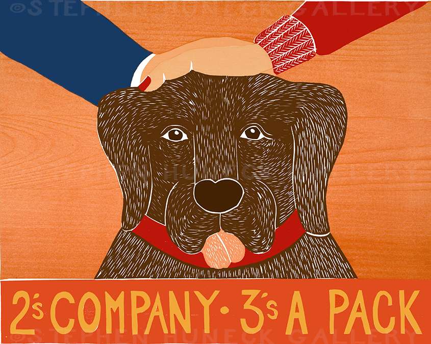 2's Company 3's a Pack - Giclee Print