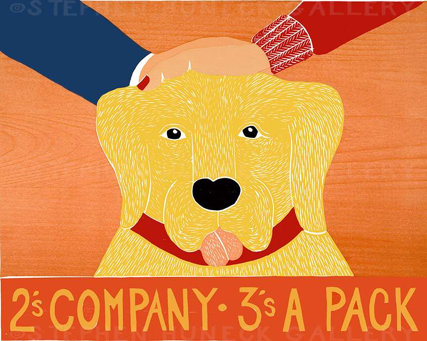 2's Company 3's a Pack - Giclee Print