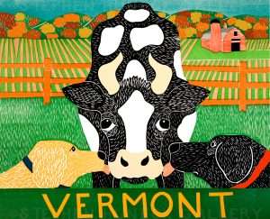 Bessie-Vermont-Autumn - Giclee Print