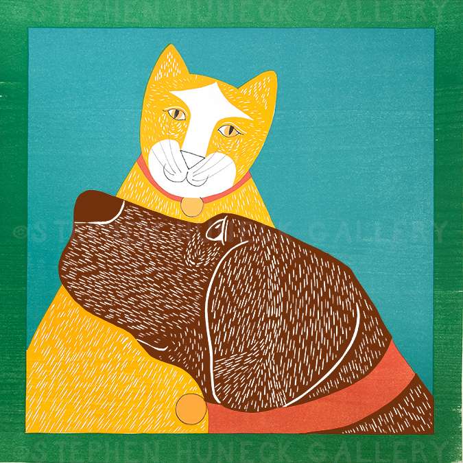 Best Friends - Giclee Print