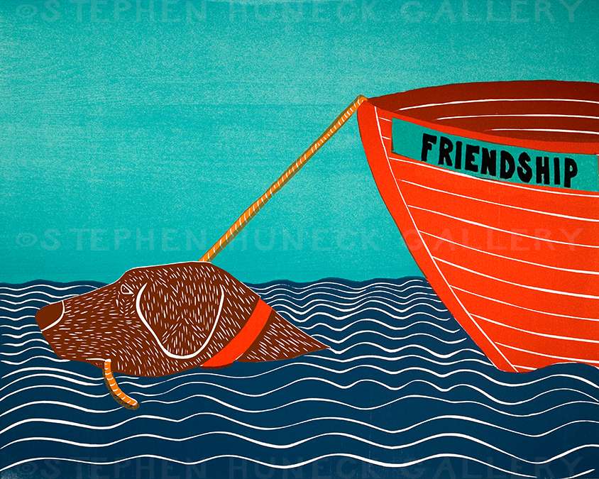 Boat-Friendship - Giclee Print