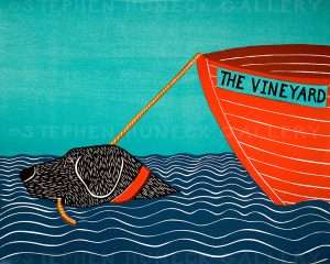 Boat-The Vineyard - Giclee Print
