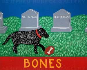 Bones - Giclee Print