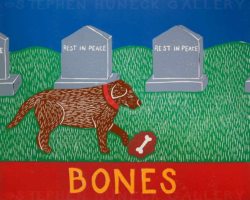 Bones - Giclee Print