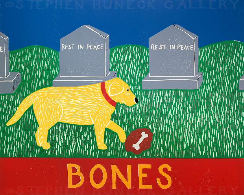 Bones - Giclee Print