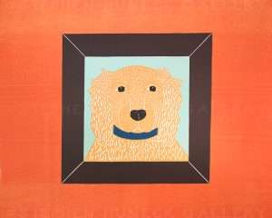 Bringing a Framed Picture - Original Woodcut