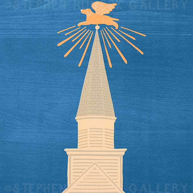 Dog Chapel Cupola - Giclee Print