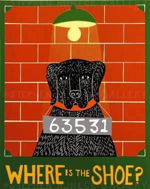 Where is the Shoe? - Giclee Print