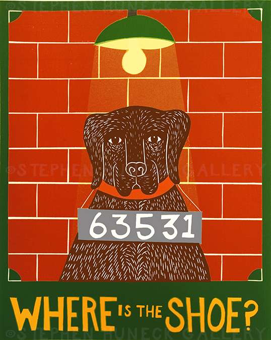 Where is the Shoe? - Giclee Print