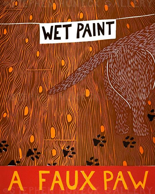A Faux Paw - Giclee Print