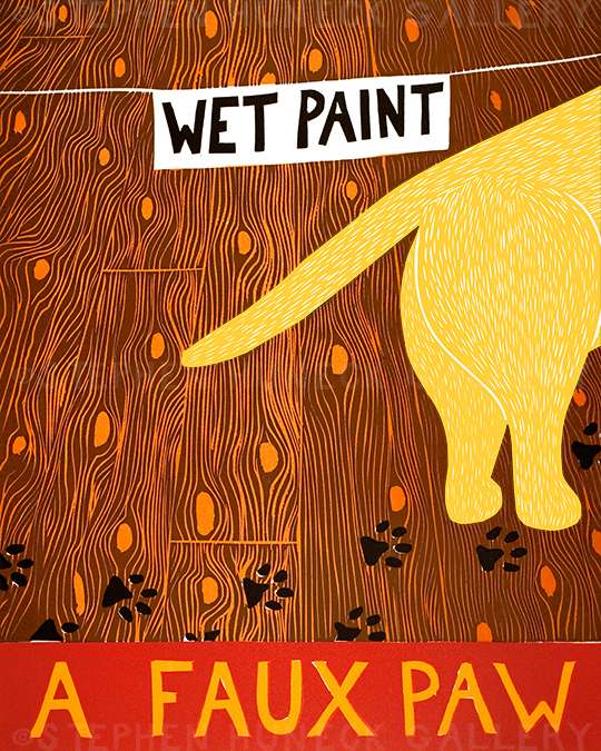 A Faux Paw - Giclee Print