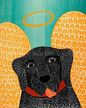 Angel Dog - Giclee Print