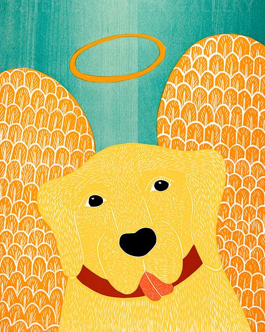 Angel Dog - Giclee Print