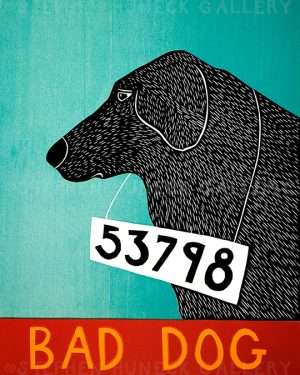 Bad Dog 53798 - Giclee Print