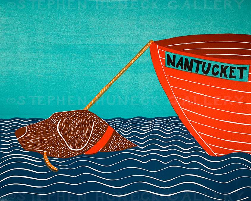 Boat-Nantucket - Giclee Print