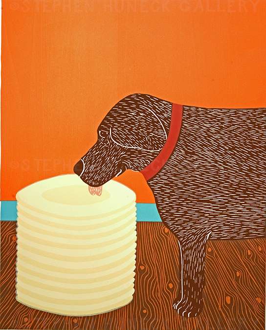 Sally Washes the Dishes - Giclee Print