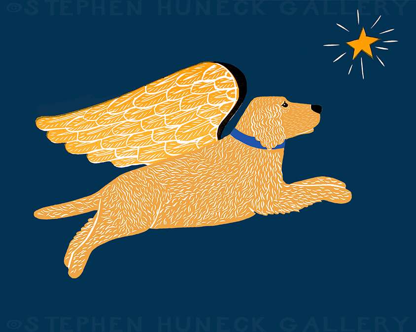 Dreaming-Golden - Giclee Print