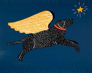 Dreaming - Original Woodcut