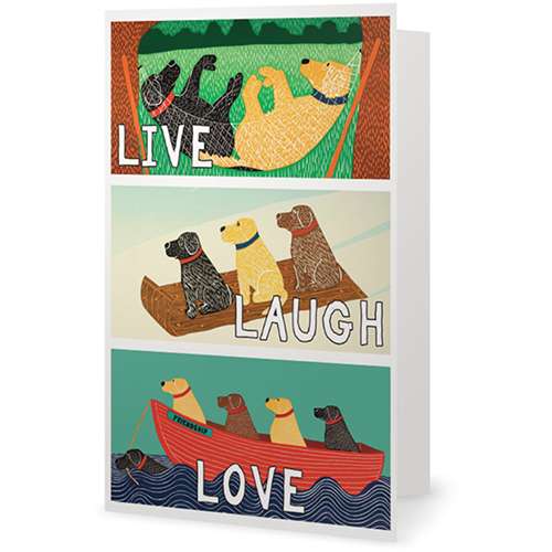 Live, Laugh, Love - Card