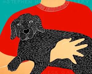 Dogs Can Heal a Broken Heart - Giclee Print
