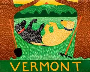 Farming is Hard Work-Vermont - Giclee Print