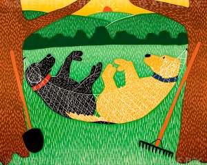 Farming is Hard Work - Giclee Print