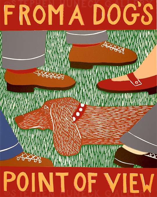 From a Dog's Point of View - Giclee Print