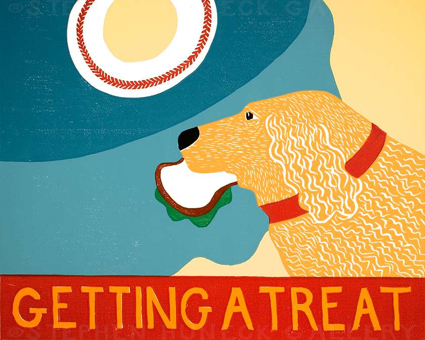 Getting a Treat-Sandwich - Giclee Print