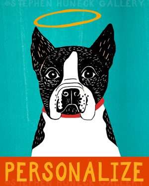 Good Dog-Boston Terrier - Customizable Print