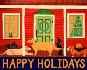 Home for the Holidays - Giclee Print